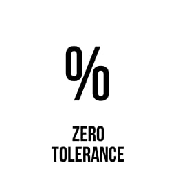 Zero tolerance — aid